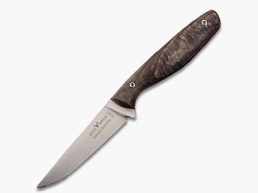 ROTWILD Hunting Knife "Merlin" Stabilized Poplar