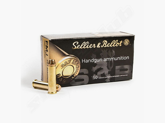 Sellier & Bellot FMJ 10,24g/158gr - 50 uds. .357Mag