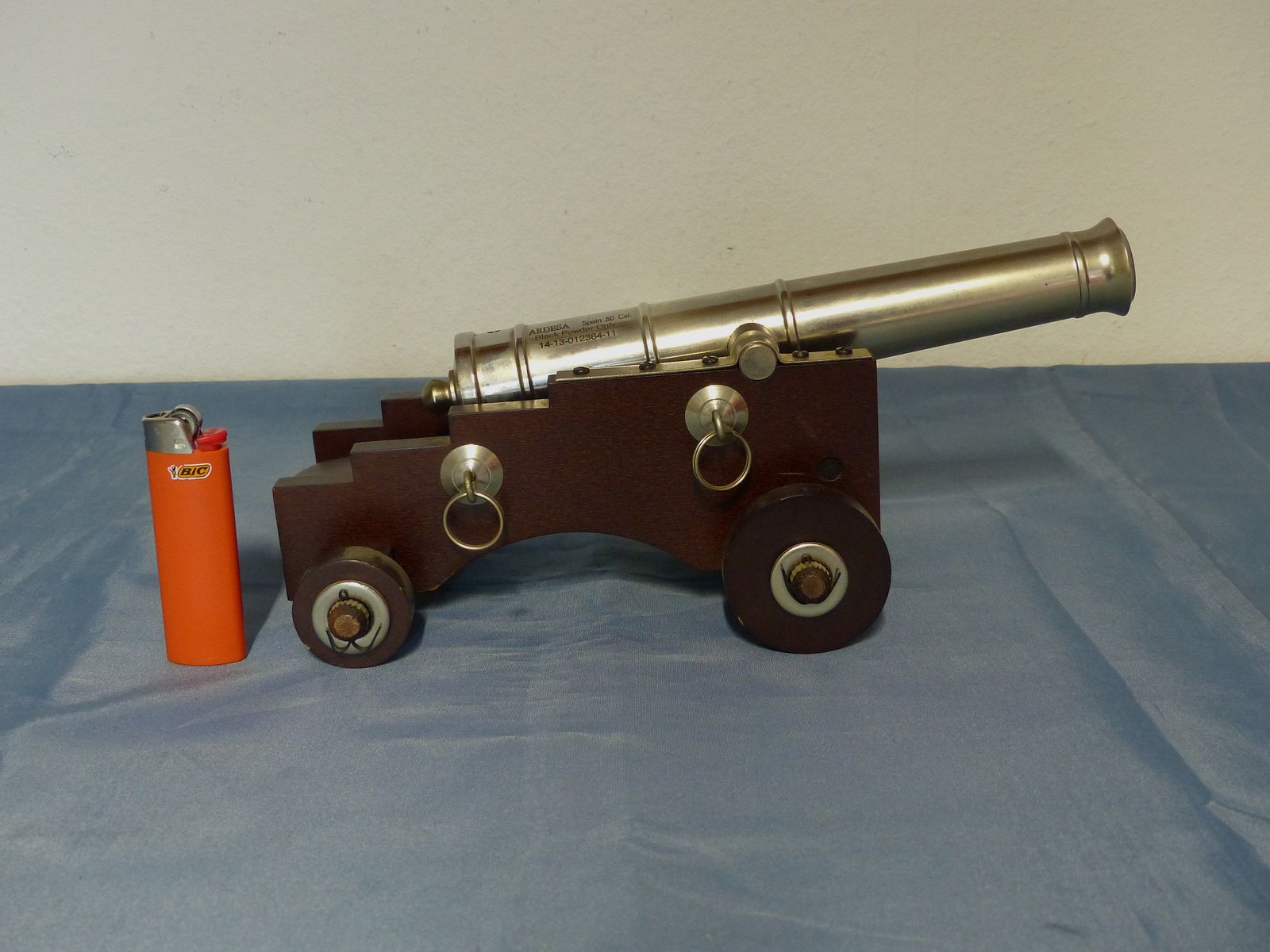 Vorderlader Kanone Ardesa Spanien Cal. .50 Schwarzpulver vintage
