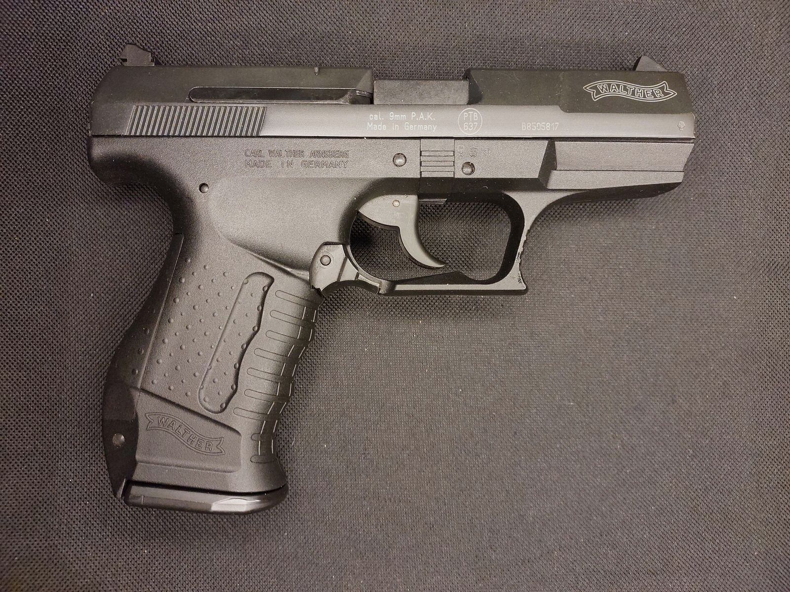 Walther P99 Schreckschuss Pistole 9mm P.A.K. (PTB 637) P 99