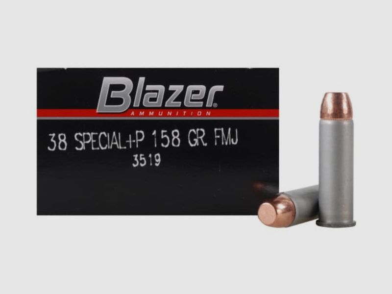 CCI Blazer Aluminio .38 ACP 158GR TMJ 50 cartuchos