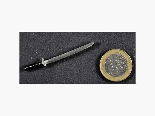 Japanisches Katana Schwert als Metall-Anstecker