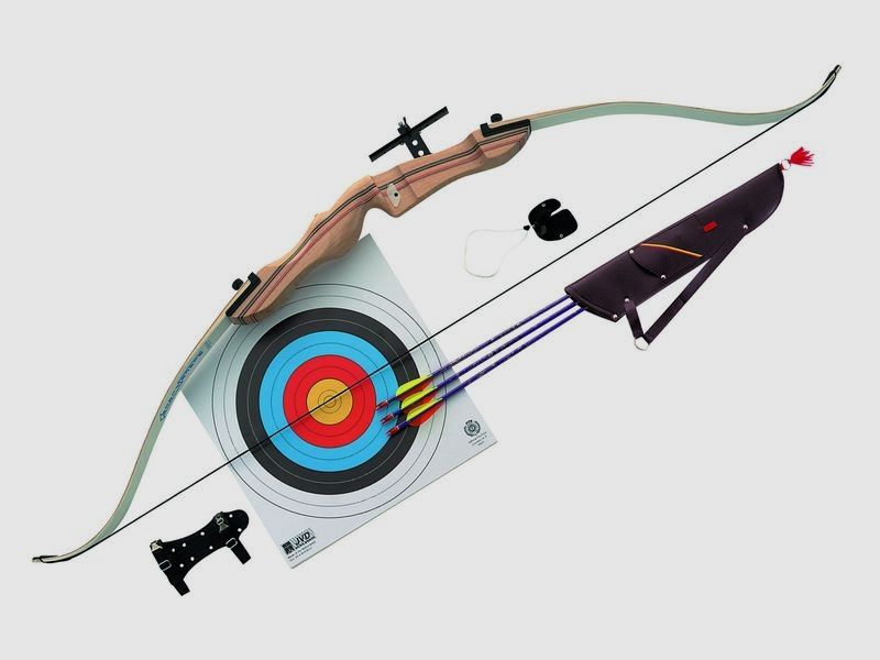 Take-Down-Bogen,170cm,Set + Zubehör,