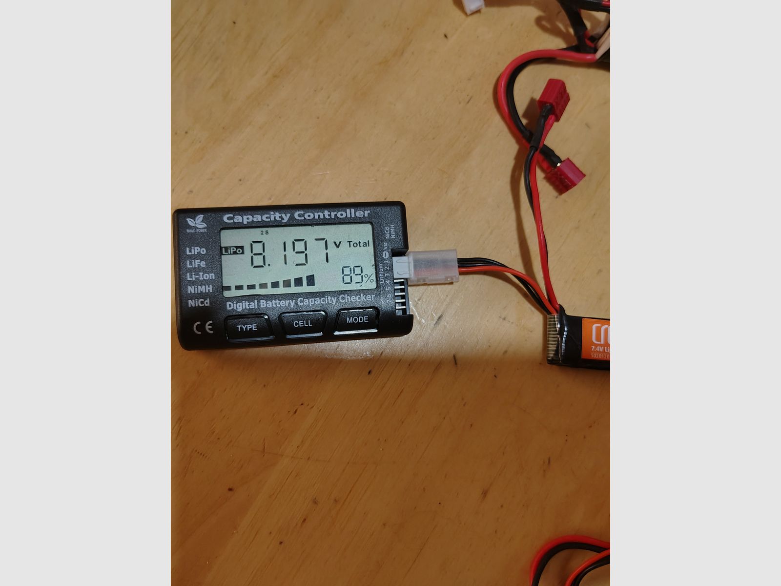6x Airsoft LiPo Akku Set (11.1V & 7.4V) – Geprüft per Tester + LiPo Guard Tasche