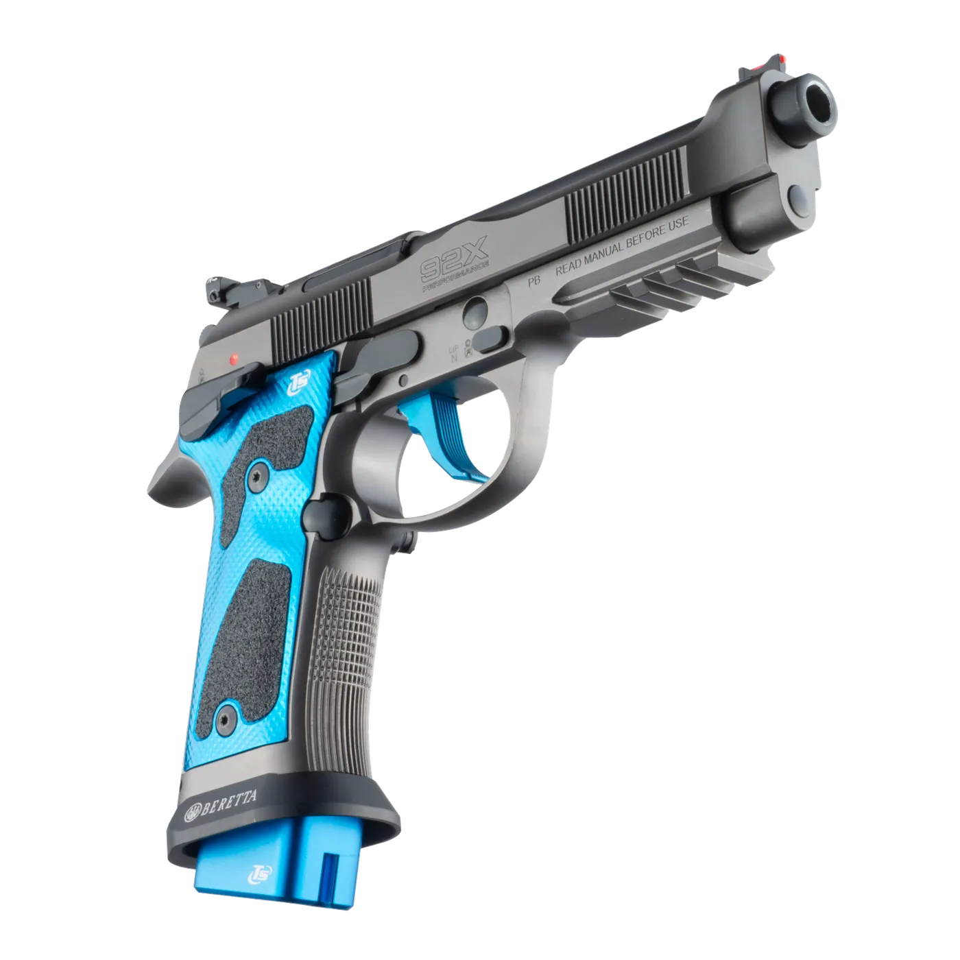 Beretta 92X Performance Dark Series RED Optic Ready – 9x19mm, Bild 3 von 7