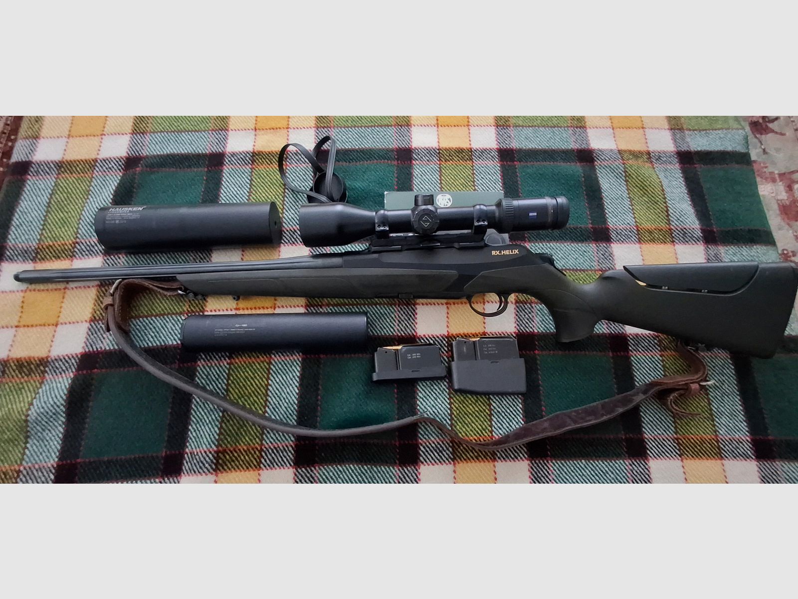 Repeater rifle straight pull repeater Merkel RX.Helix complete