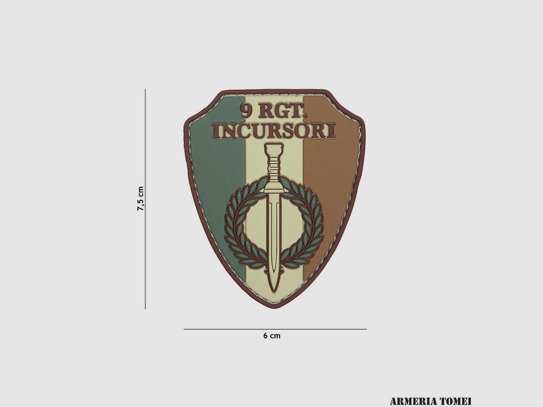 PATCH – 3D PVC 9 RGT INCURSORI #2075