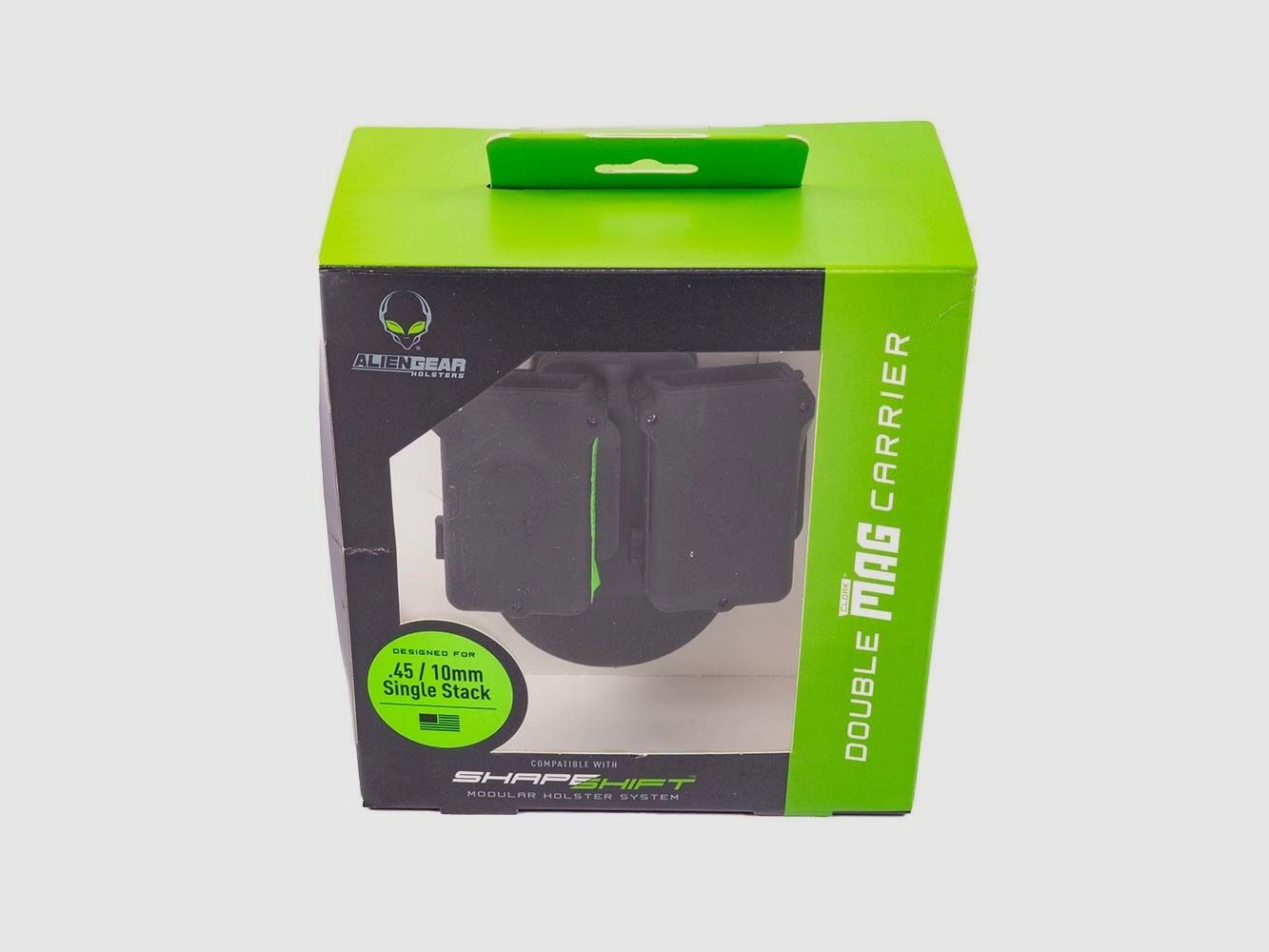Aliengear Holsters Double Mag Carrier .45 ACP singe stack