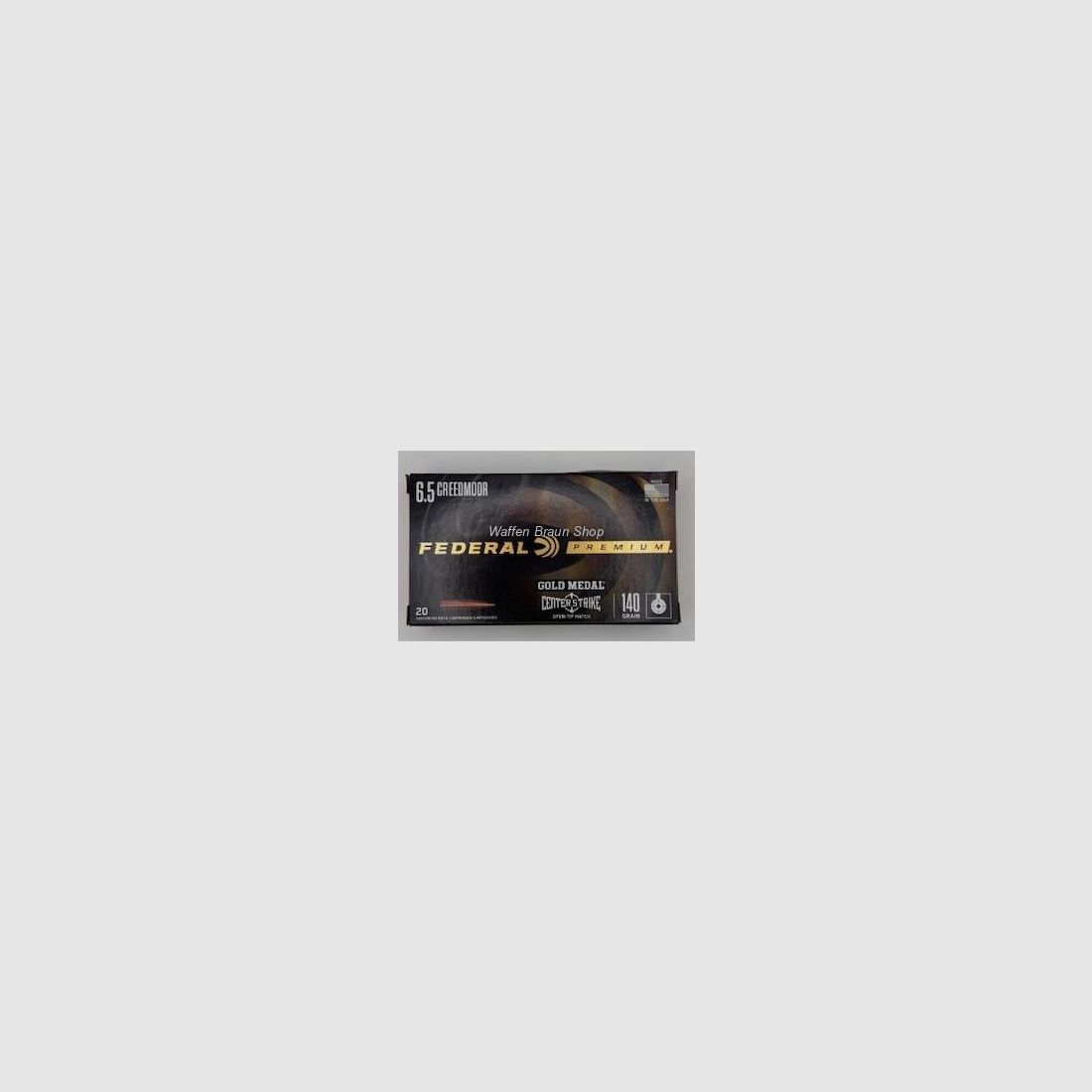 Federal 6,5mm Creedmoor 140gr, Opten Tip Match