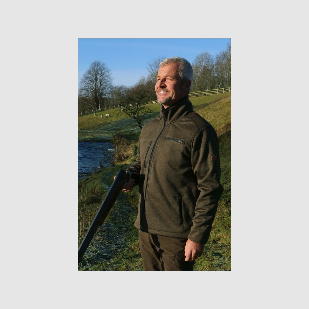 SHOOTERKING Viking Fleece Strickjacke Herren