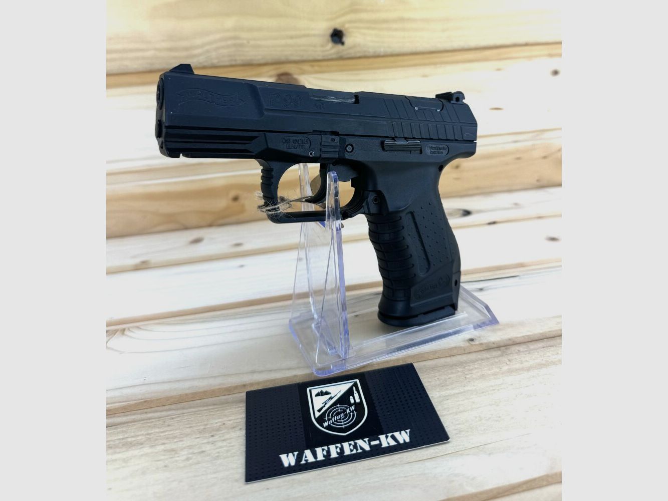 Demonstration weapon Carl Walther pistol P99 AS 9x19 15R Black 9mm Luger
