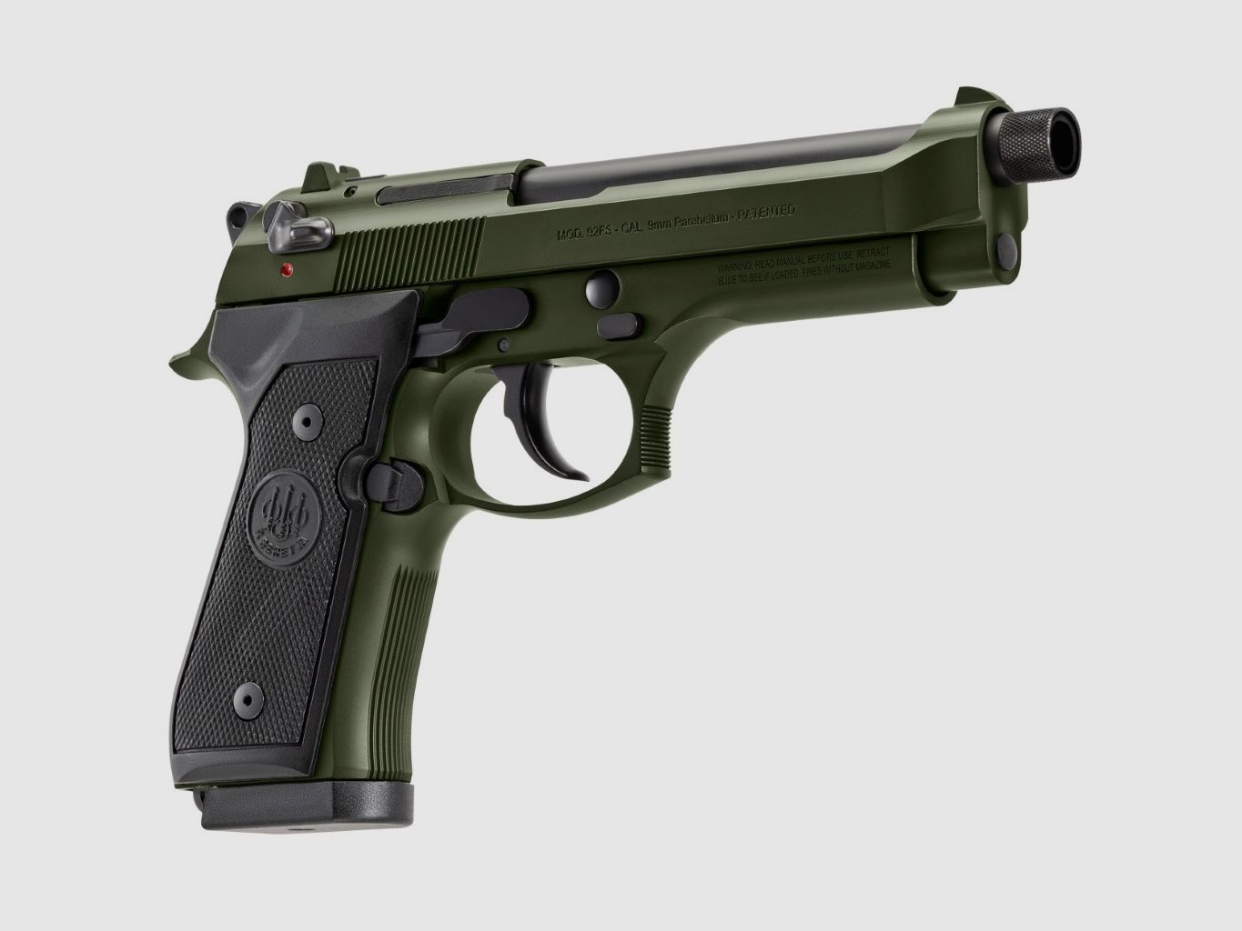 Beretta Pistole 92FS OD Green – 9 mm Para, Bild 8 von 10