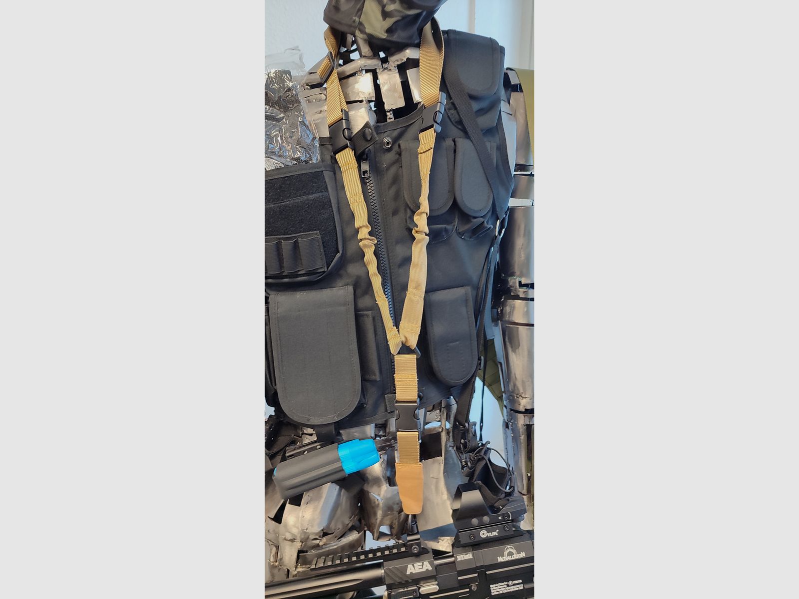 Fucile ad aria compressa AEA Megalodon F-Serie 7,5 Joule Nuovo! + Borsa per armi!