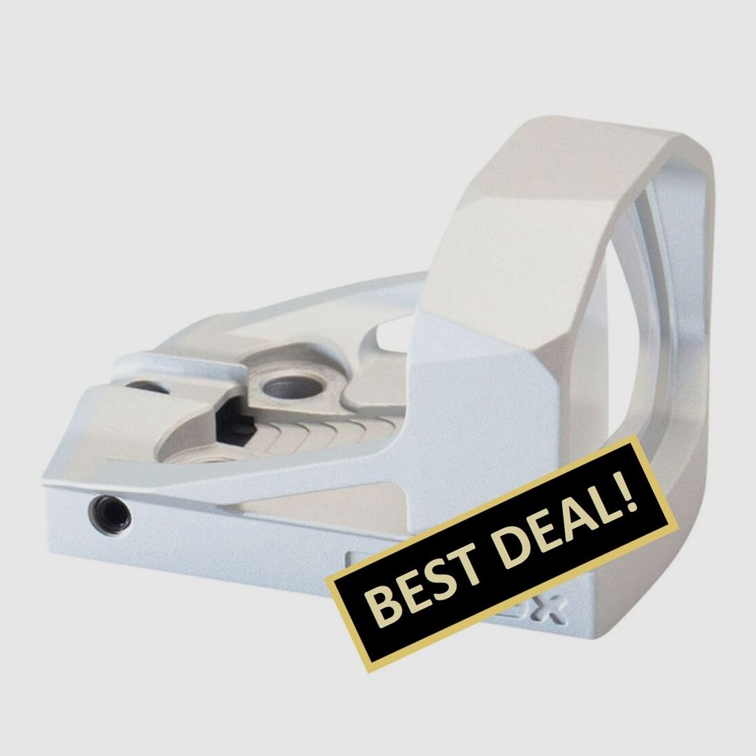 Shield Celownik Czerwony RMSx 4 MOA Dot Srebrny -