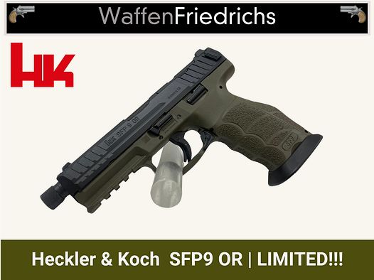 Heckler & Koch HK SFP9 OR - NATO-grün- LIMITIERT - WaffenFriedrichs