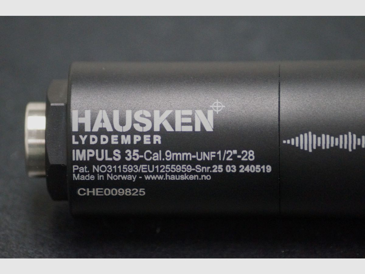 Hausken Silencer Impuls 35mm 1/2×28 UNEF, Bild 2 von 3