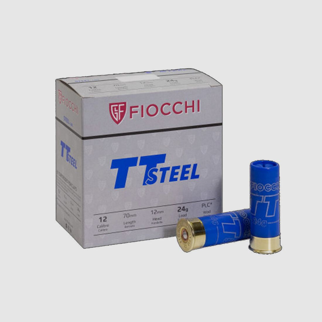 Fiocchi 24g TT Steel 2.5mm 25PCS 12/70