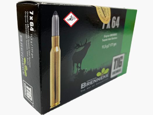Cartucho de caza Brenneke TIG Cal. 7x64 177grs