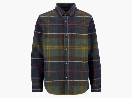 Barbour Chapter Tailored Check Overshirt Classic Tartan S