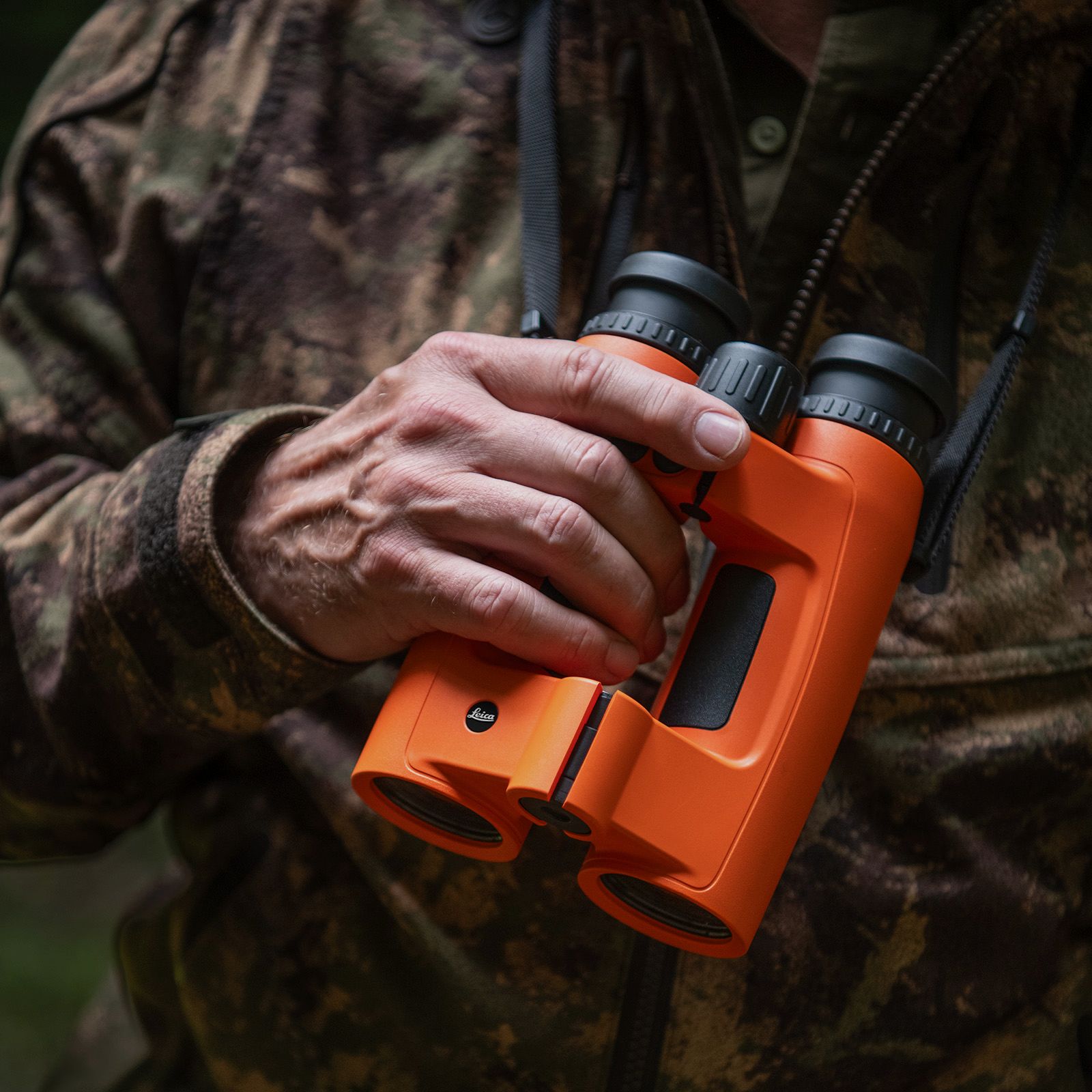 LEICA binoculars with rangefinder Geovid Pro 10x42 Orange