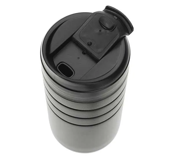 Esbit - mug isotherme Majoris Thermo Mug Flip Top 450ml - noir, image 2 sur 4