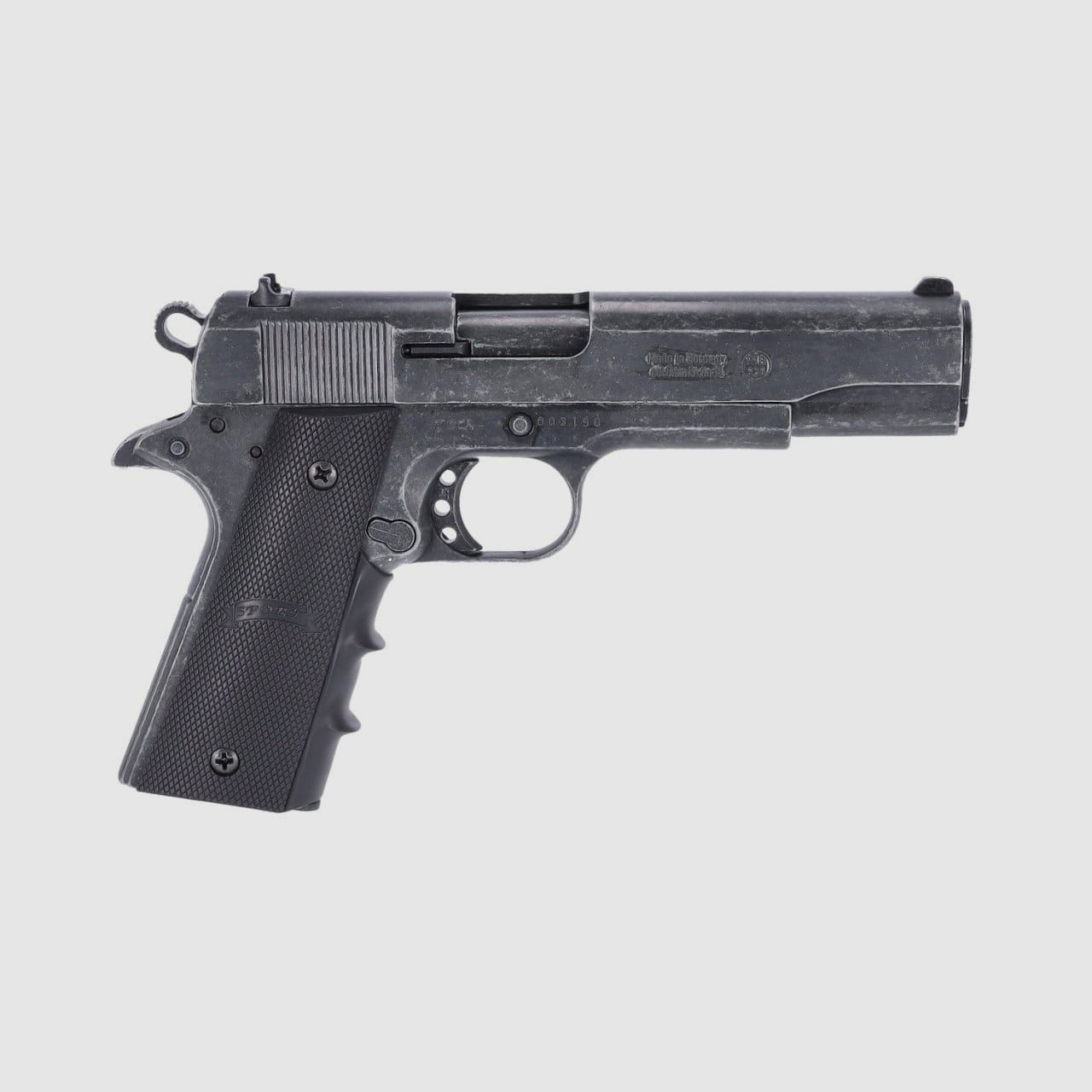 ME-Sportwaffen ME 1911 Sport Kal. 9 mm P.A.K. antik-look Kunstoffgriff Schrec...