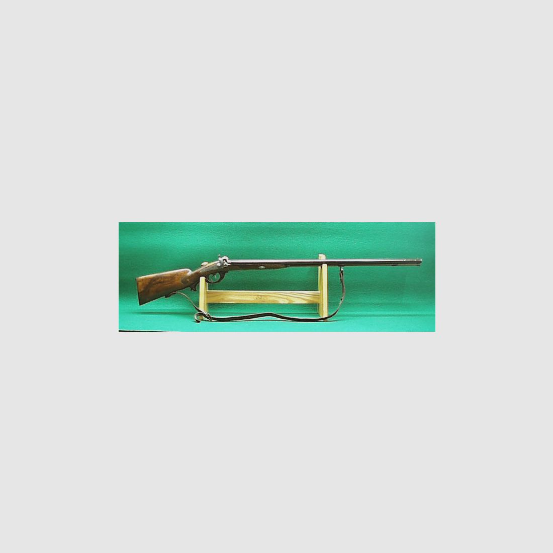 Jacob Wunderlich double-barreled percussion gun