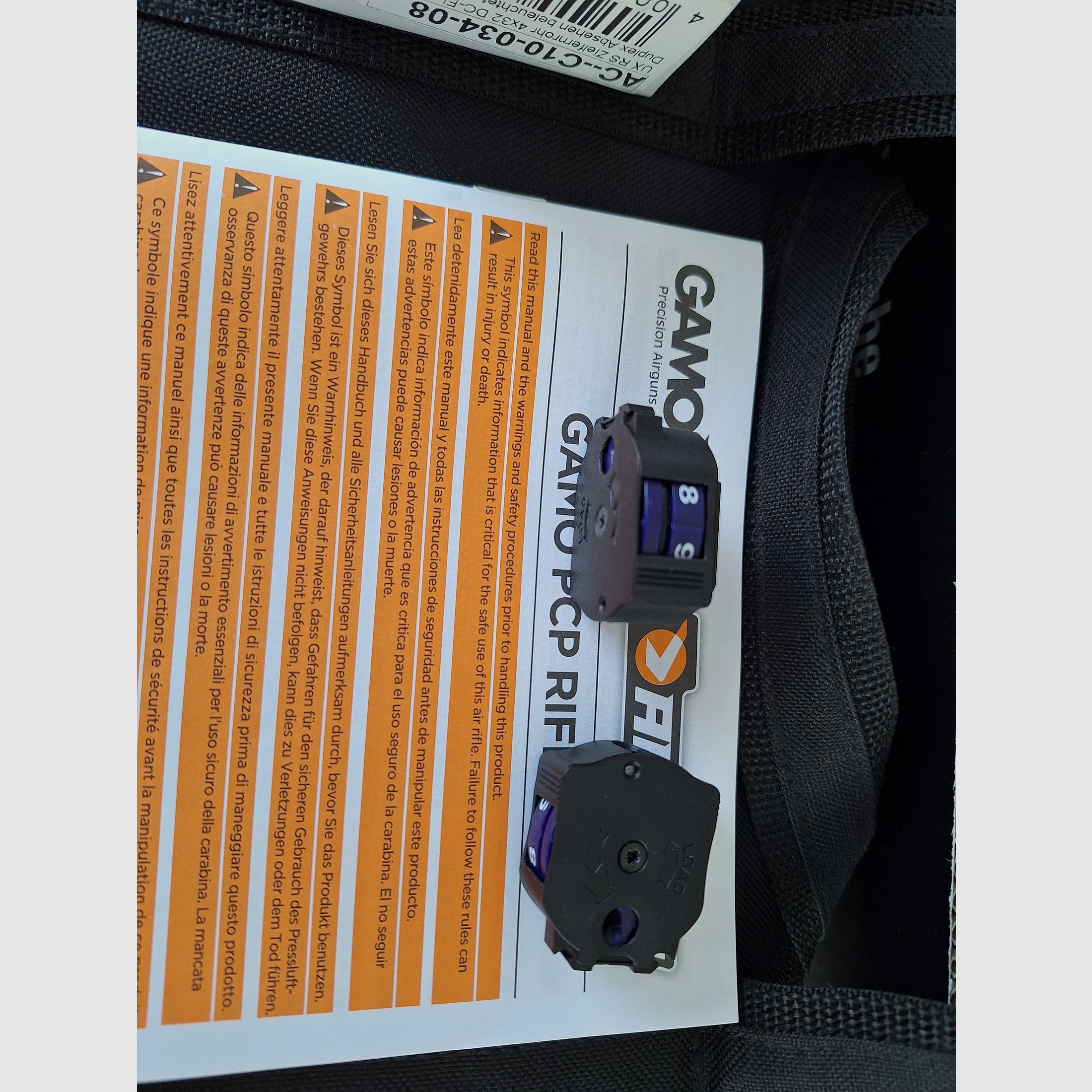 Gamo Arrow PCP karabin pneumatyczny 4,5mm w zestawie z 2x10 magazynkiem