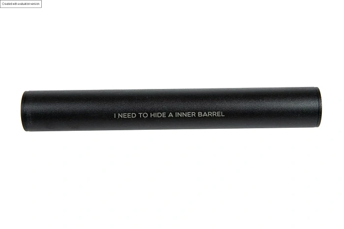 Tłumik dźwięku ASG Specna Arms Covert Tactical PRO - Hide Fi 35 mm, zdjęcie 7 z 8