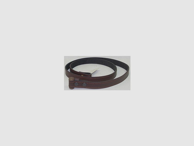 Lederriemen 20 mm breit - mit Knebelverschluss