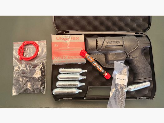 Walther PPQ T4E RAM inkl Zubehör und Holster