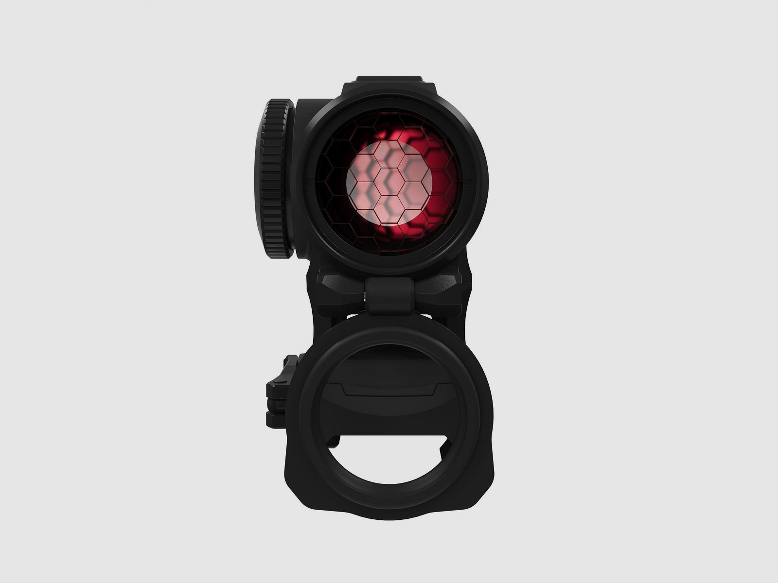 Holosun Mirino Reflex HS515G-M-RD con reticolo rosso intercambiabile: Punto 2MOA & Punto Circolare 65MOA, immagine 7 di 8
