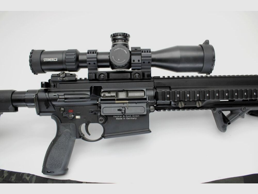 SL Büchse H&K Heckler & Koch MR308 A3-28 Kaliber .308 Win mit SD und Steine Pfandversteigerung 17.7.25