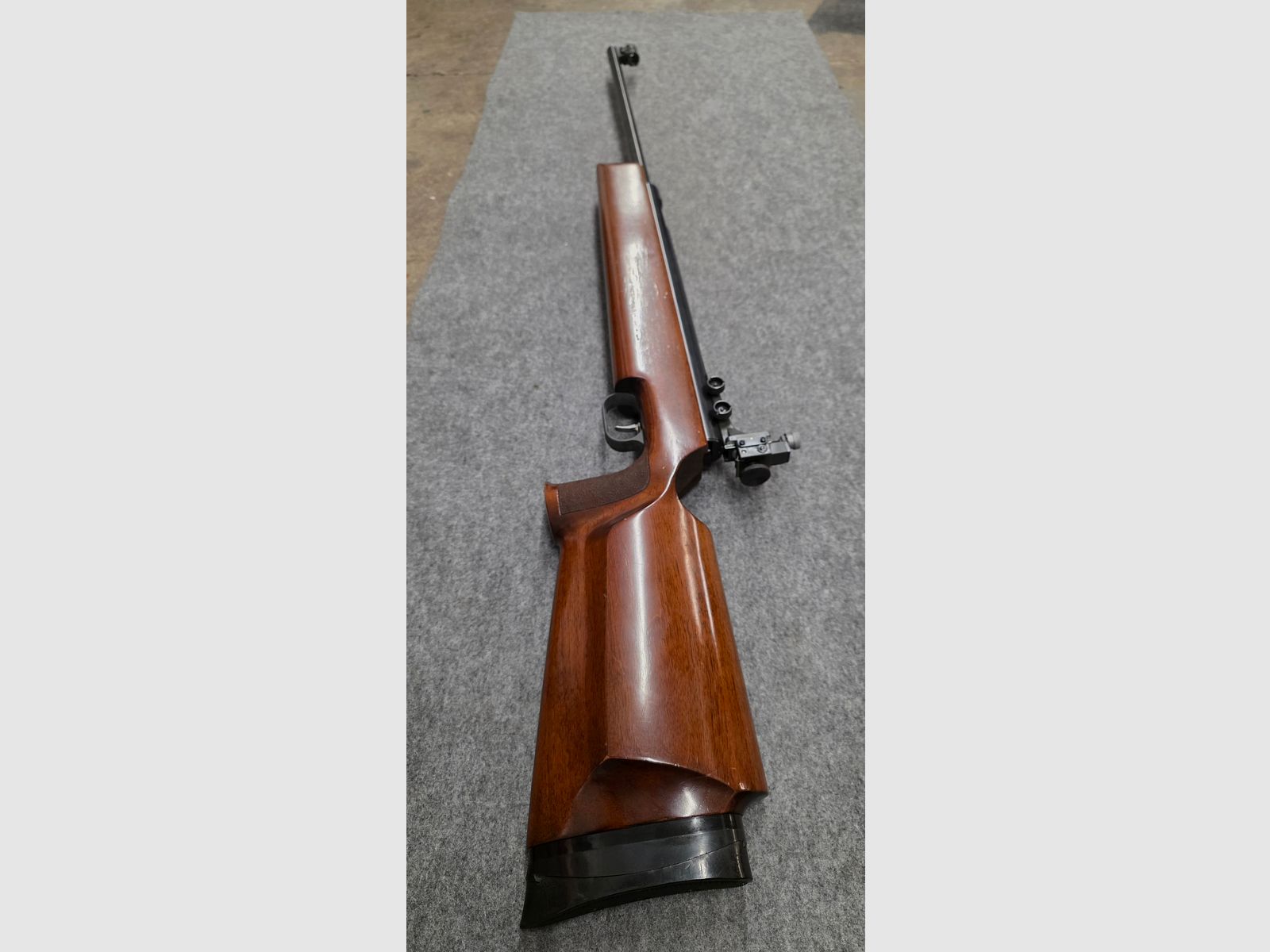 Match air rifle side cock Anschütz Mod. 250 very rare in great condition, hardly used.
