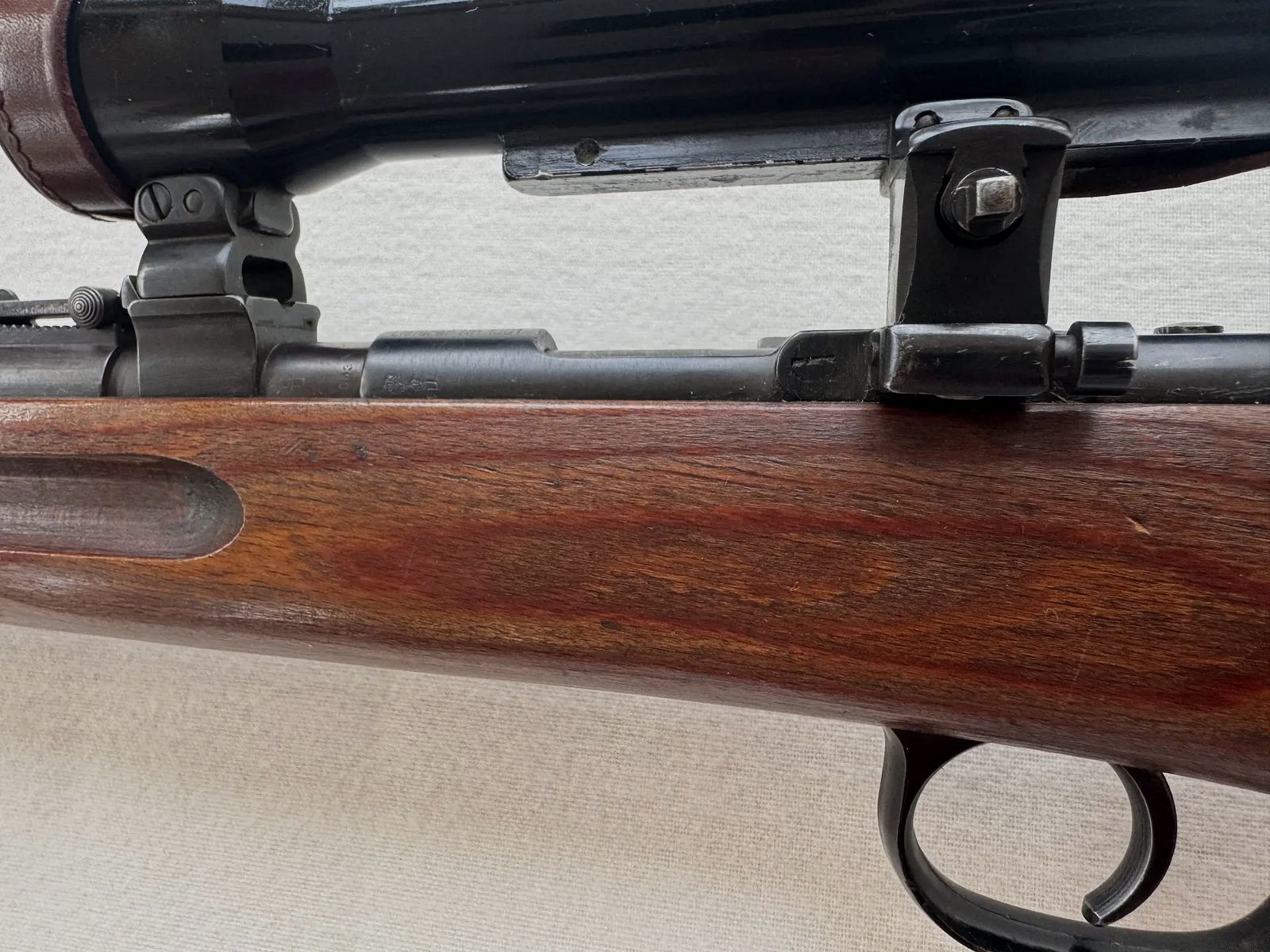 Wehrsport carbine Suhl — Ernst Thomann, model KKW 1001 (GDR) with original Zeiss scope