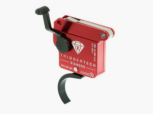 TriggerTech Diamond Trekker met Veiligheid 0,3–2 lbs Gebogen SST – Remington 700 #502-000727