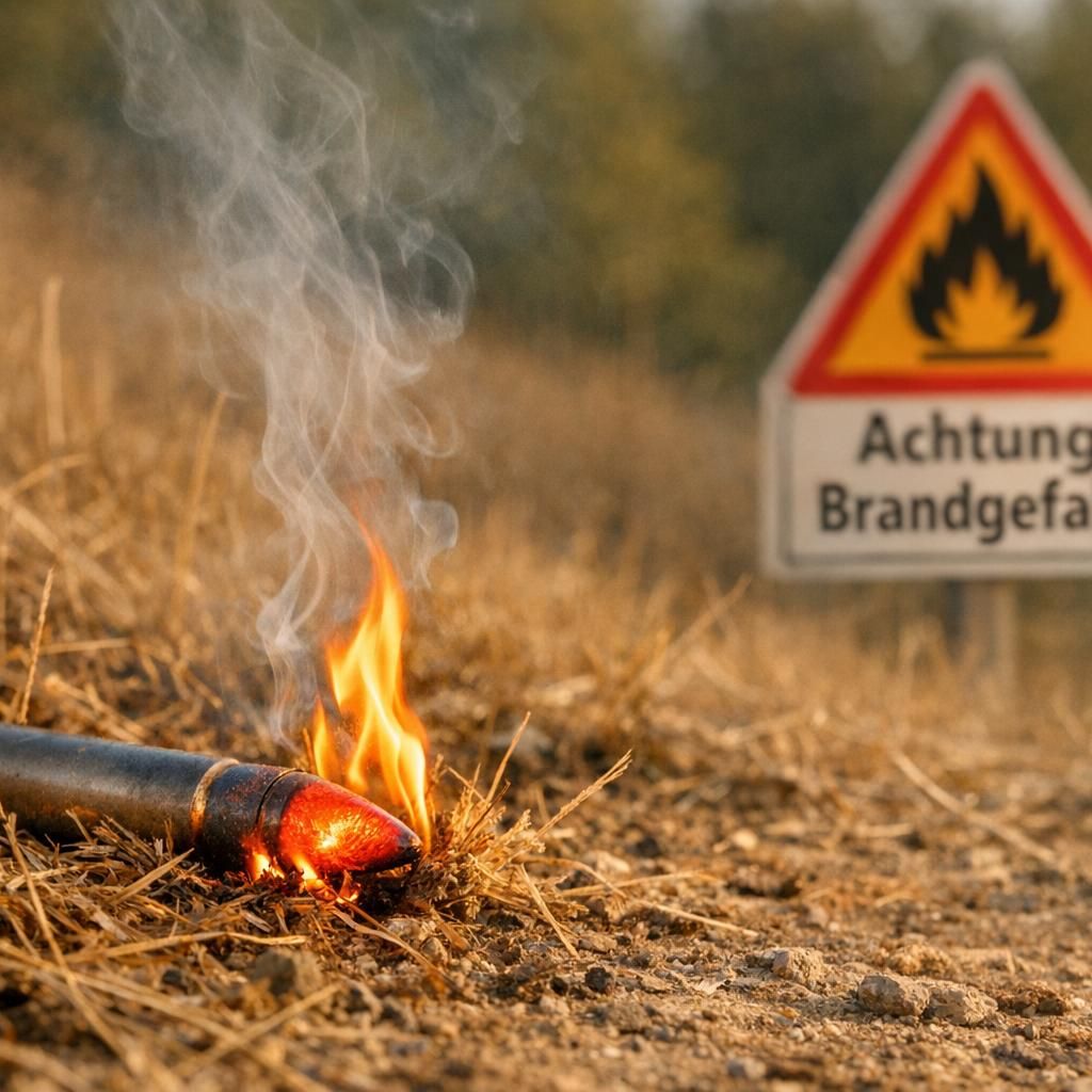 Feuergefahr durch Tracer-Munition: Was Du wissen musst