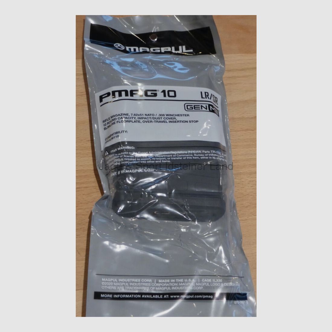 Magpul PMAG Gen M3 10LR/SR -MAG290-BLK-