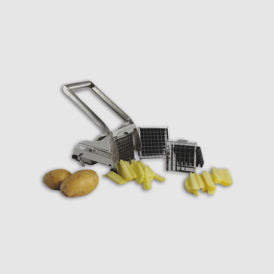 Professioneller Edelstahl Pommes Schneider, Bild 1 von 13