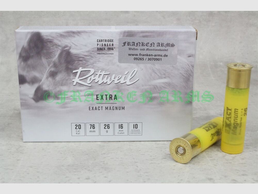 Rottweil Extra Exact Magnum 20/76 26g 10 Stück Staffelpreise