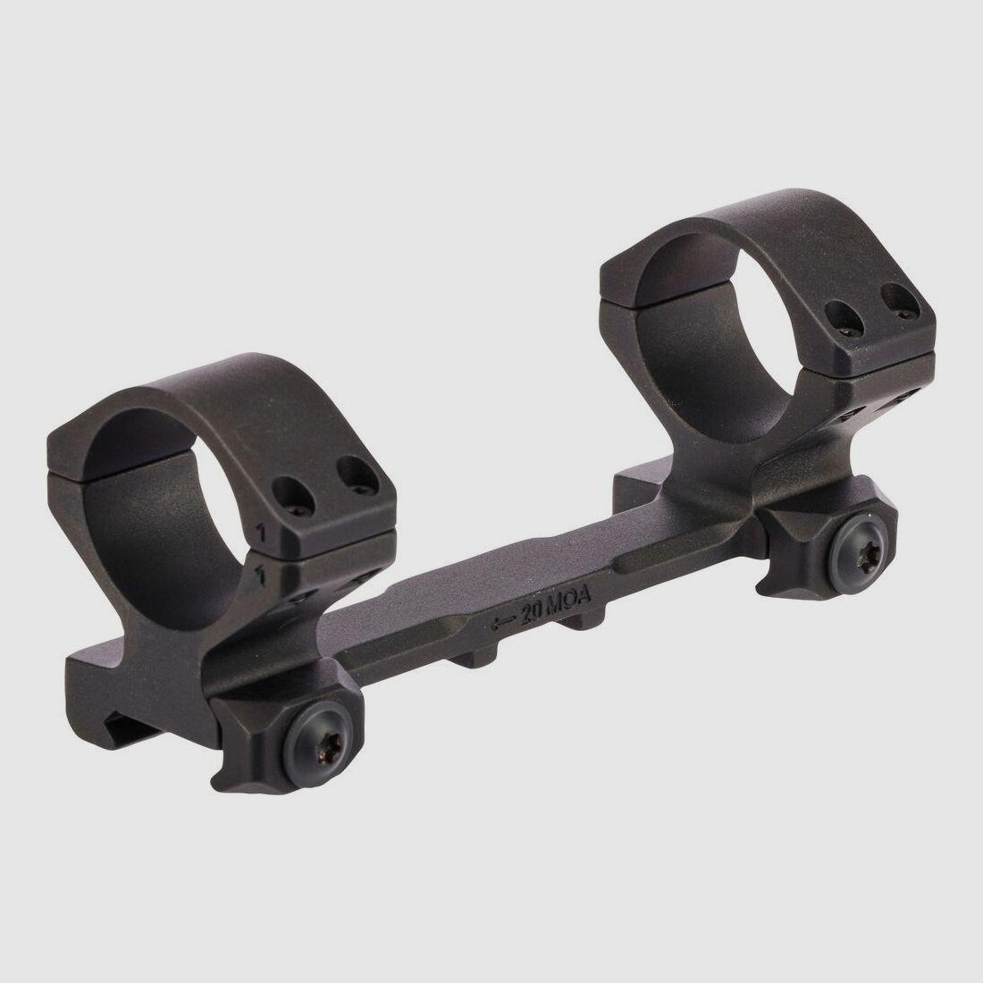 ERATAC Ultraleichte Blockmontage kurz 20 MOA Vorneigung Ø 34 mm Bauhöhe 19,5