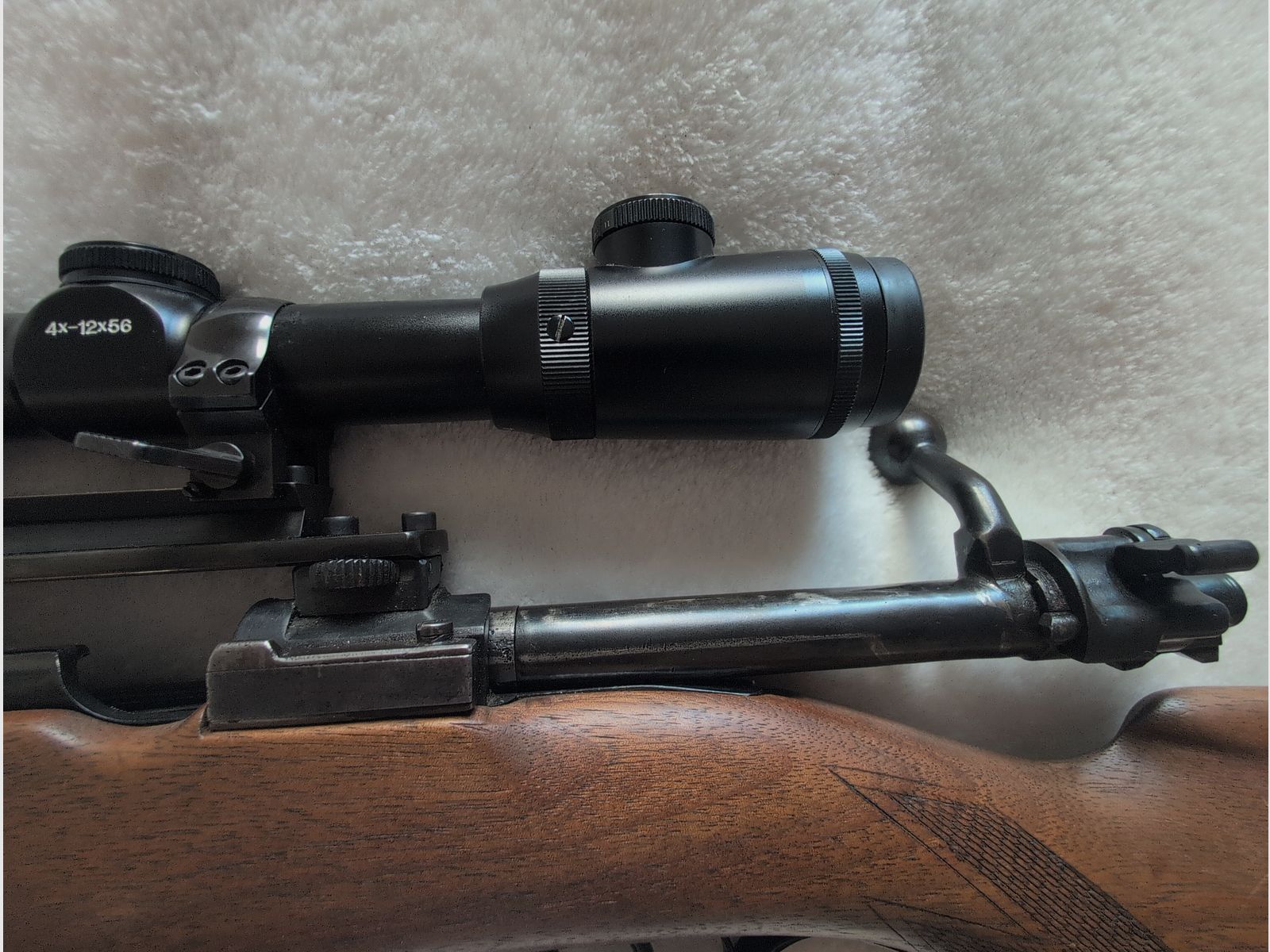 Jagdrepetierer mit K 98 System, Linksschaft, 9,3 x 62