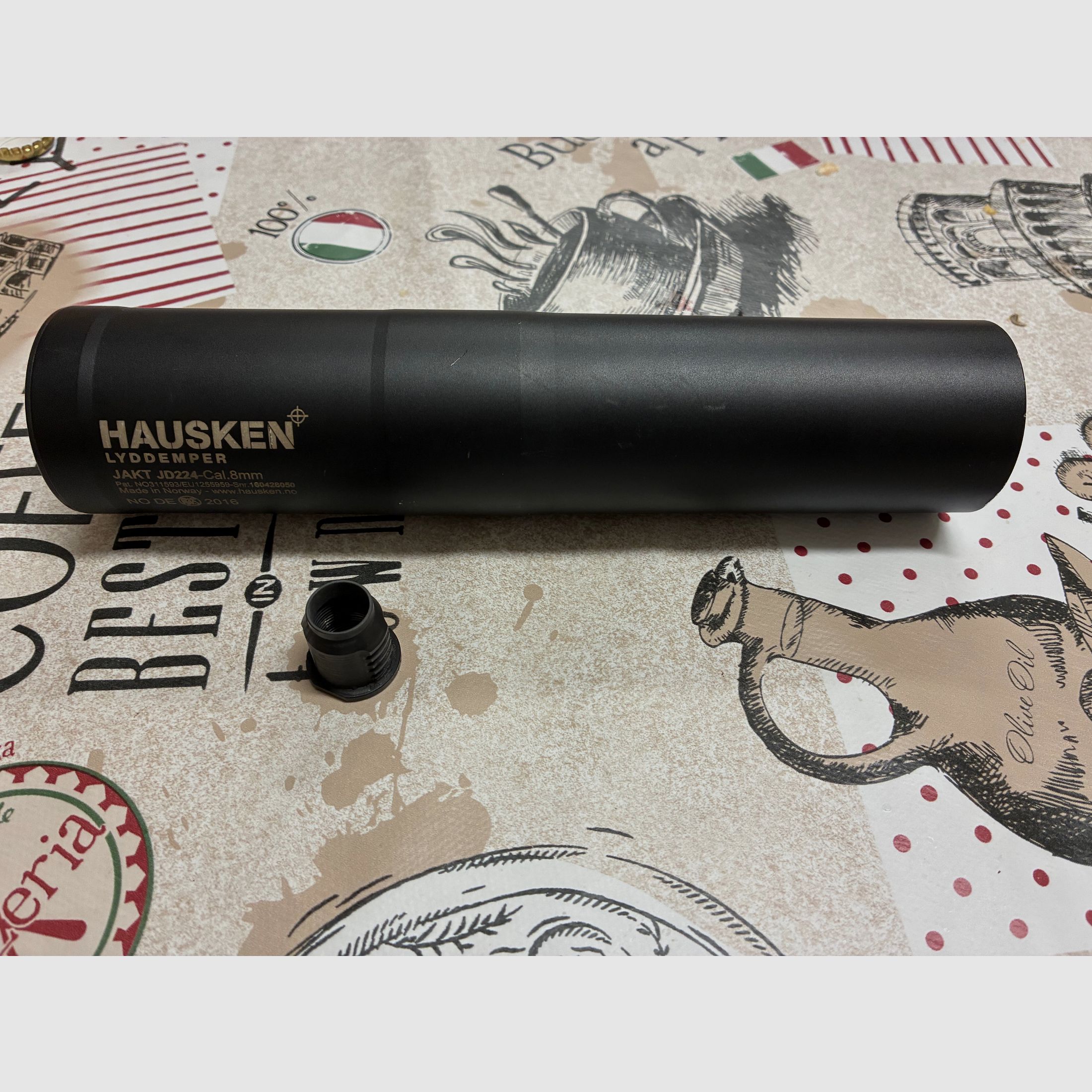 Hausken Jakt JD224 Cal. 8mm mit Quick Mount Adapter