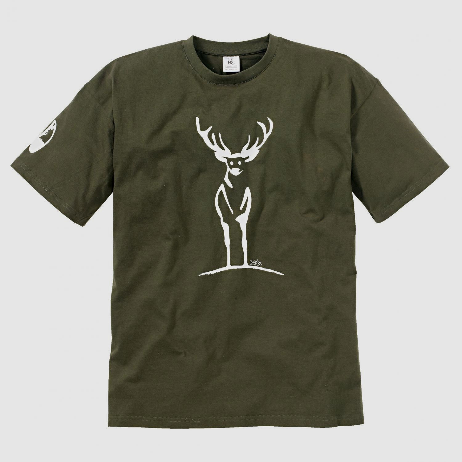 T-Shirt "Rotwild" Mężczyźni (Oliwkowy)