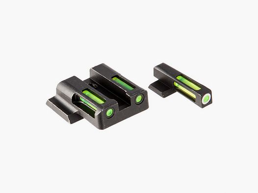 HIVIZ S&W M&P FULL SIZE/COMPACT LIGHTWAVE H3 TRITIUM SIGHT SET