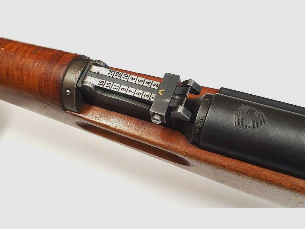 Bern Weapons Factory Repeating Rifle Bern Weapons Factory Swiss K31 Caliber 7.5x55 Swiss complete matching numbers + Hämmerli