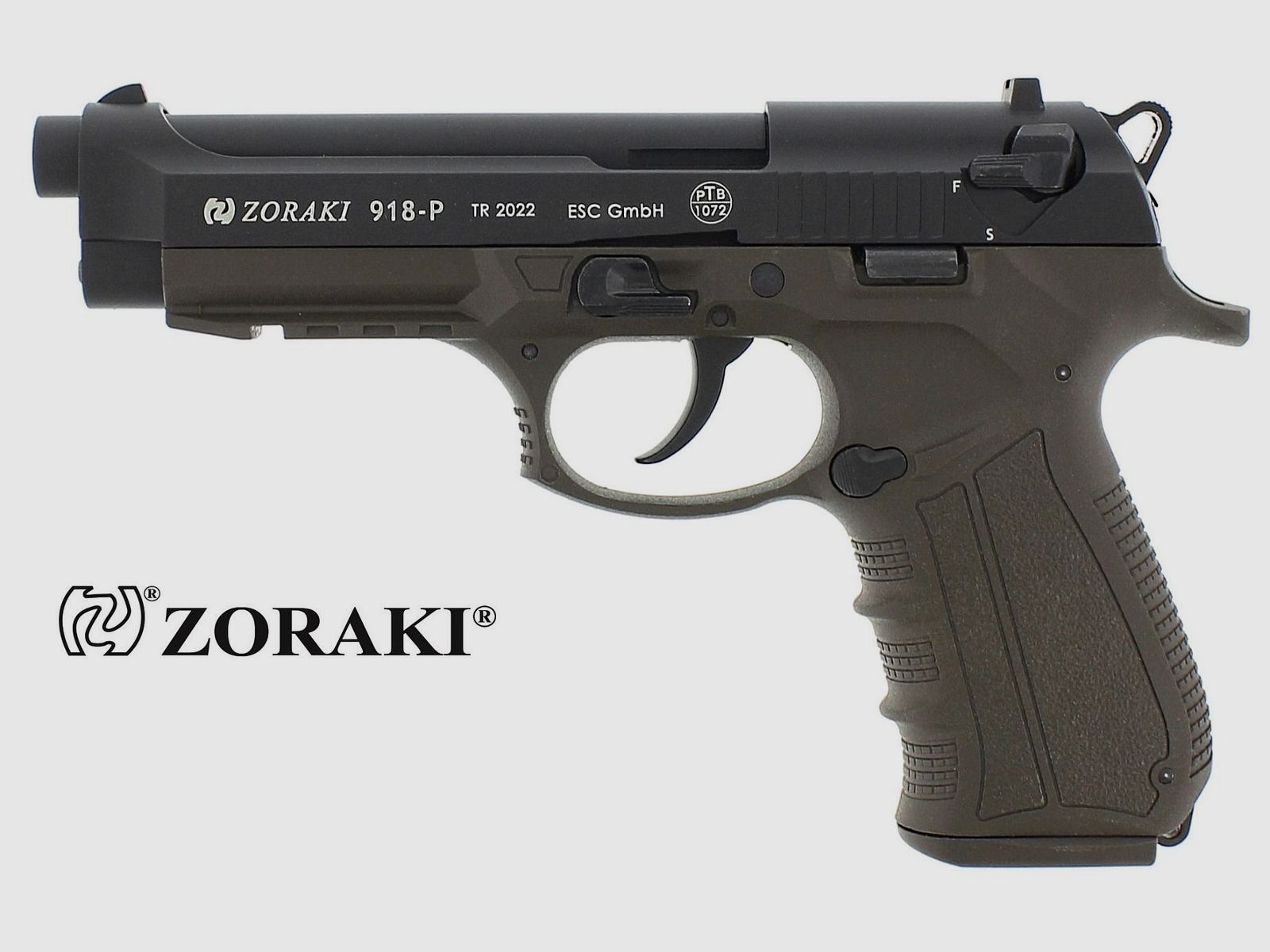 Zoraki 918 Schreckschusspistole 9mm ODG