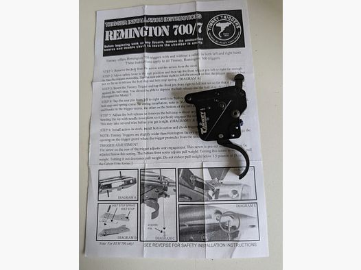 Timney Trigger Remington 700 with Safety #510