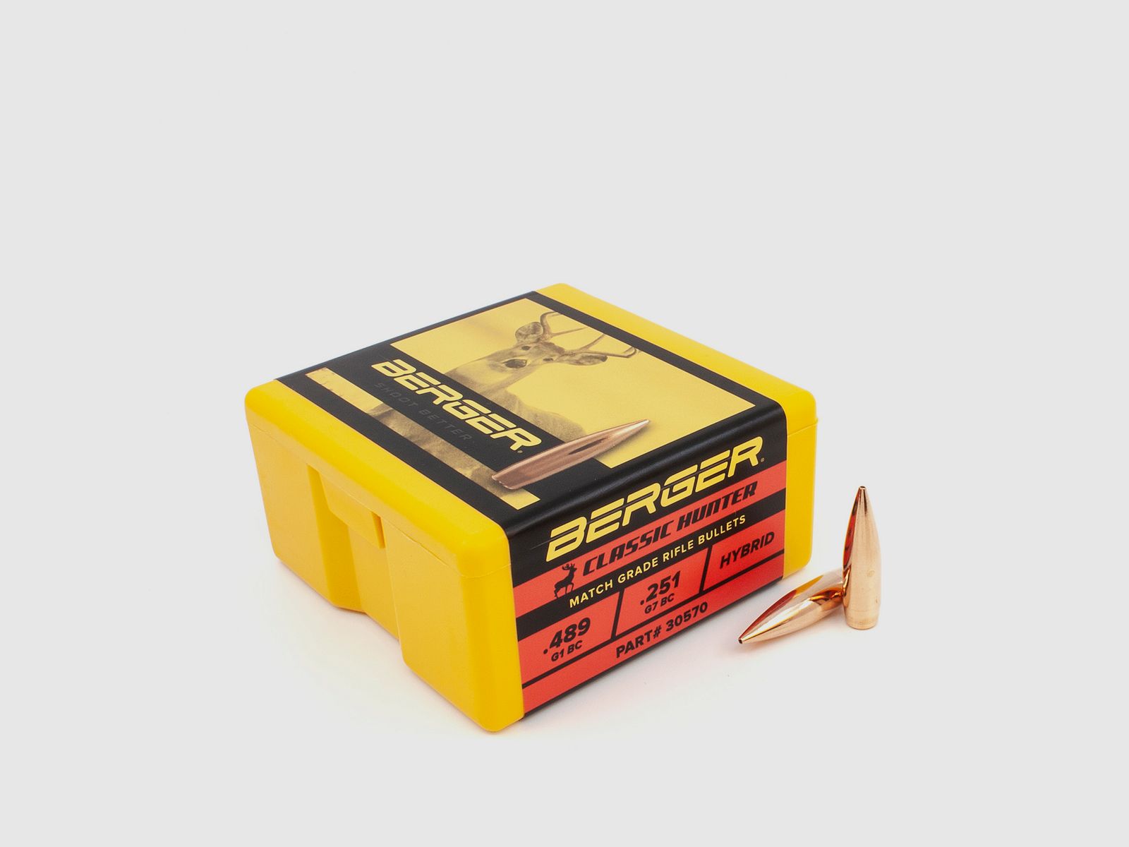 Proiettile Berger .30 Classic Hunter 168GR 100 Pezzi