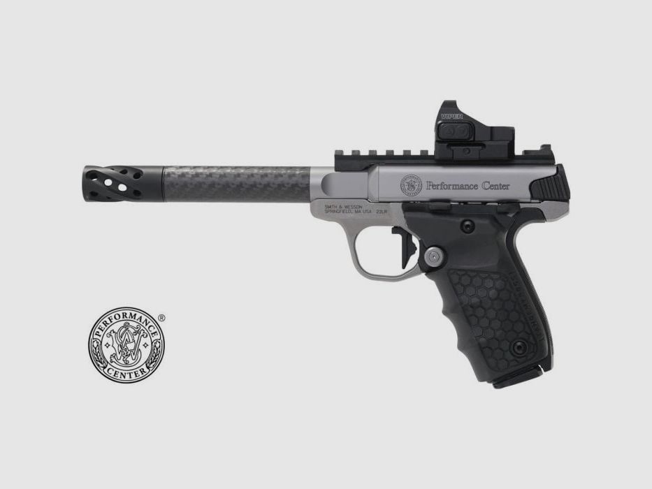Pistole Smith & Wesson SW22 Victory Target PC Carbon Rotpunktvisier Vortex Viper
